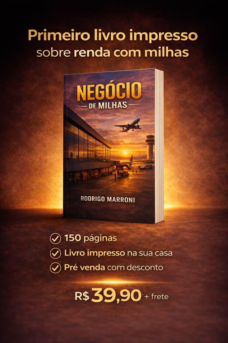 Livro Negócio de Milhas - Rodrigo Marroni